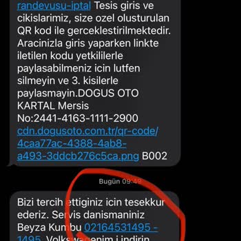 Kartal Doğuş Oto Servis Problemi