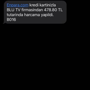 Blu TV Habersiz Üyelik Değişimi