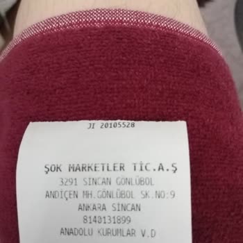 Şok Marketler Sincan Gönlübol Şubesi Kariyerinin Müşteriye Tuhaf Davranışı