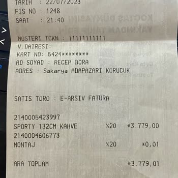 Koçtaş Tan Aldığım Arızalı Ürünün Değiştirilmesi