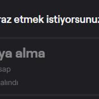 Twitch. Tv Hesabımı Süresiz Askıya Aldı