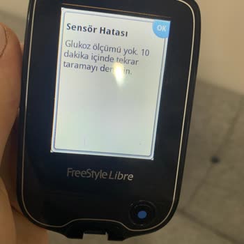 Freestyle Libre Bozuldu Önce Hata Verdi Sonra Değiştirin Dedi