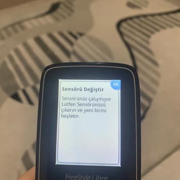 Freestyle Libre Bozuldu Önce Hata Verdi Sonra Değiştirin Dedi