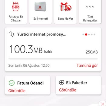 Vodafone Net Fatura Aşımı Ve İade Talebi