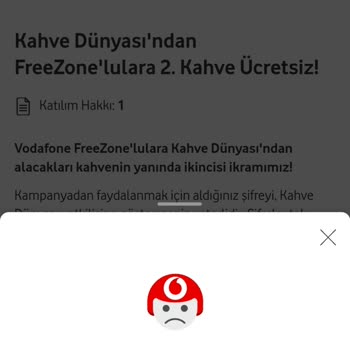 Vodafone Uygulamadan Kod Gelmemesi Kod Hatası