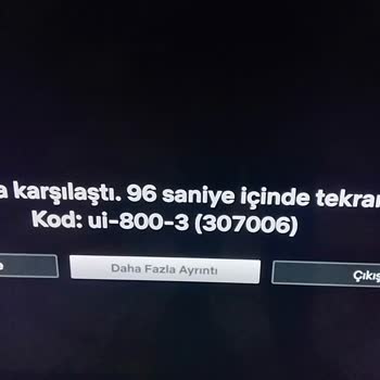 Onvo Televizyon Yazılım Hatası