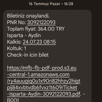 Kamil Koç İptal Ettiği Biletin İadesini Yapmadı.