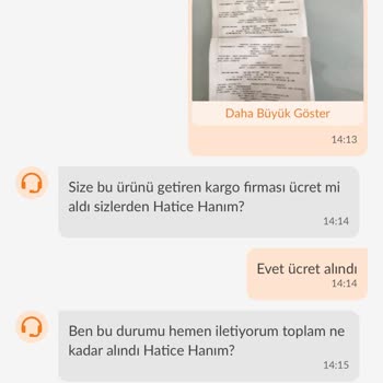 Trendyol Haksız Kesilen Kargo Ücreti