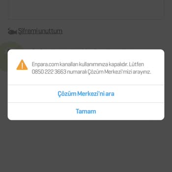 Enpara Hesabım Kapatıldı