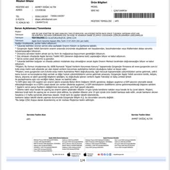 Gürgençler Apple Servisinin Olmayan Arıza Gösterip Para Kazanma Yolu