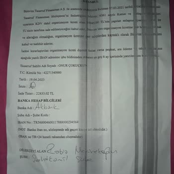 Birevim'den Ayrılınca Para İadesi