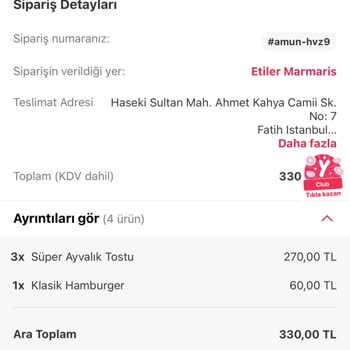 Yemeksepeti Siparişim Yanlış Gönderildi Ücret Çekildi