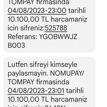 Hadi TOM Pay Araç Hasar Sorgulama Sitesi Hesabımdan Yanlışlıkla Yüksek Tutar Çekti