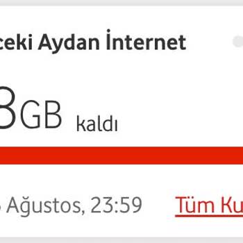 Vodafone Sonraki Aya Devretme Özelliği Var Ama Devredenden Başlamıyor