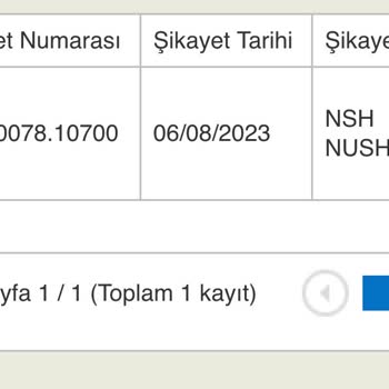 Nushi.tr (Instagram) Nushi.tr 'nin Yanlış Ürün Gönderip İade Almaması