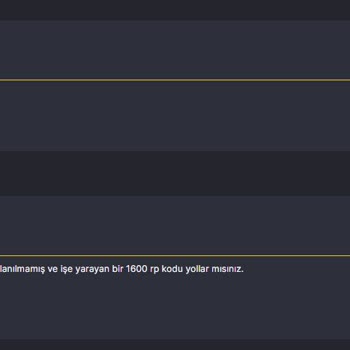 Oyunexe.com Gönderilmeyen RP Kodu