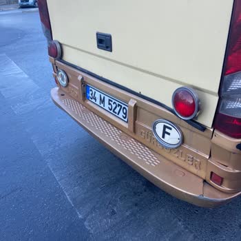 İstanbul Minibüsçüler Odası Şoförün Saygısızca Davranışı