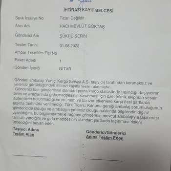 Yurtiçi Kargo'nun Koliyi Ezip, Kırmak İçin Gösterdiği Extra Çaba.