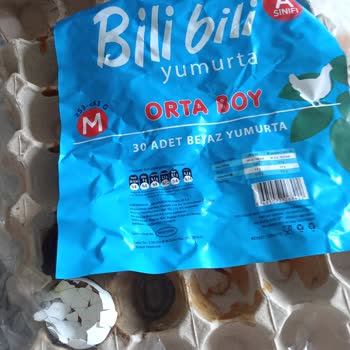 BİM Kırılmış Yumurta Kokmuş