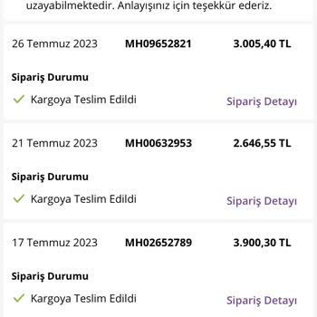 Morhipo Ürün Ücret İadesi
