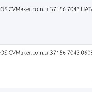 Cvmaker.com.tr İzinsiz Para Çekiyor