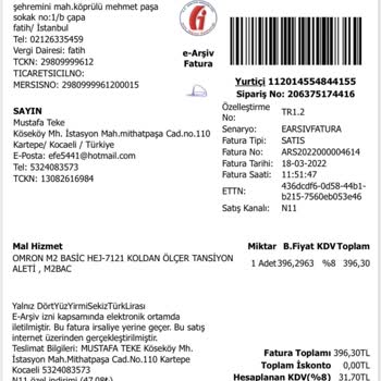 Omron Yetkili Servisi Ürünü Tamir Edilemez Gelde Gönderdi