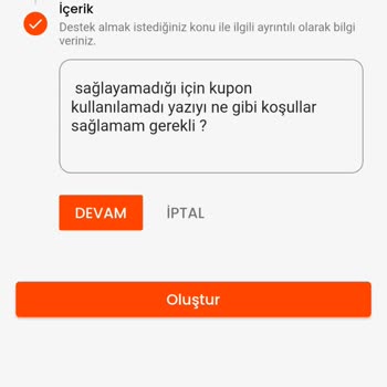 Alışverişlio Hediye Çeki Kullanama Ma.