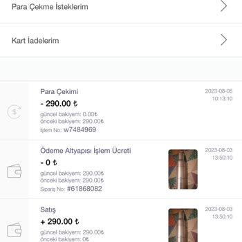 Gardrops Cüzdandaki Param Gözükmüyor, Hesabıma Da Yatmamış.