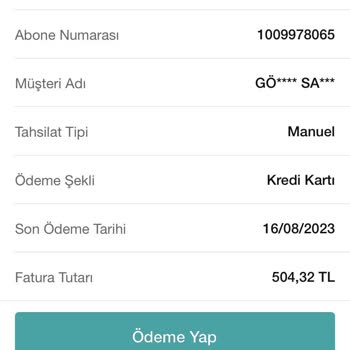 Digiturk Ve Bein Sports Bana Hayali 504.32 Lira Fatura Ödemesi Çıkardı
