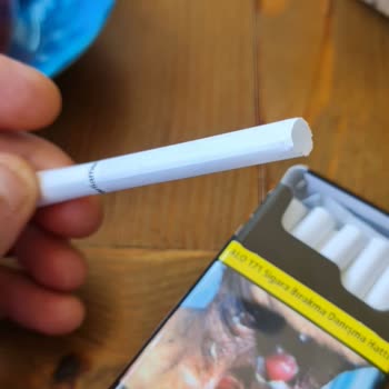 Parlement Ten Çıkan Bos Sigaralar