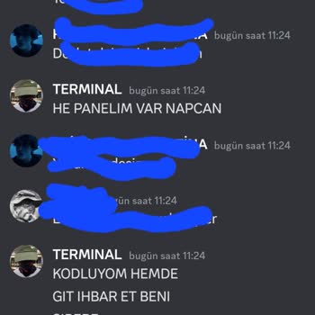 Discord.com P4nel Tehdidi Ve Bıçak Tehdidi