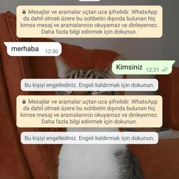 WhatsApp Yabancı Numaradan Gelen Mesaj