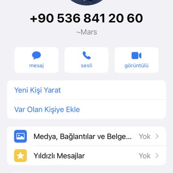 WhatsApp Arama Ve Mesajlar