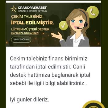 GrandPashaBet Üye Oldum Ve Yaşadığım Sorunlar