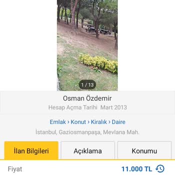 Sahibinden Kiralık Ev İlanı Engelleme