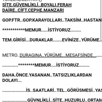 Sahibinden Kiralık Ev İlanı Engelleme