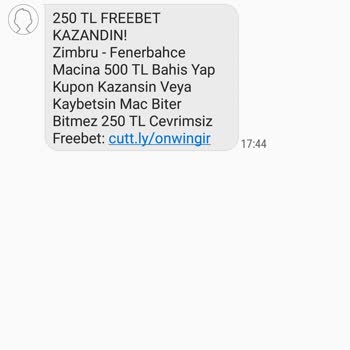 Onwin Bahis Sürekli Mesaj Geliyor