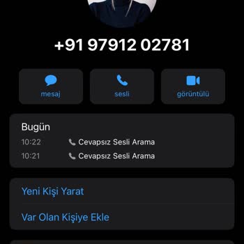 WhatsApp Yabancı WhatsApp Aramaları
