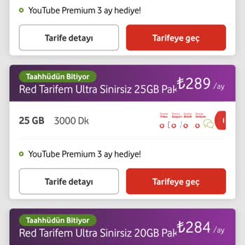 Vodafone Red Faturalı Hat Pahalı Ve Gereksiz Tarife