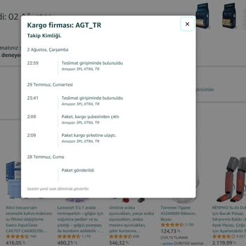 Amazon Prime/Amazon Satıcı Mağduriyeti