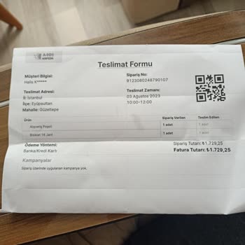 A101 Kapıda İade Sorunu