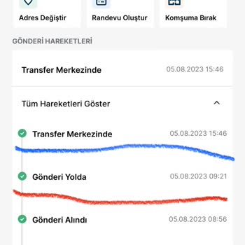 Trendyol Express Teslim Edilmeyen Kargo