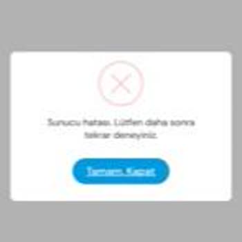Milli Piyango Hesabımı Açamıyorum. Sunucu Hatası Veriyor