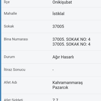 Gelir İdaresi Başkanlığı Depremden Etkilenen Bölgede Plaka Numarası Yüzünden MTV Ödemek Zorunda Kalmak