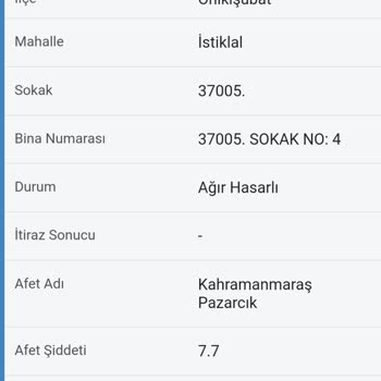 Gelir İdaresi Başkanlığı Depremden Etkilenen Bölgede Plaka Numarası Yüzünden MTV Ödemek Zorunda Kalmak