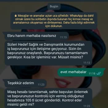 Hedef Sağlık ve Danışmanlık Jooble Hastane Danışma/ Vezne Görevlisi Yanıltmacı İş İlanı
