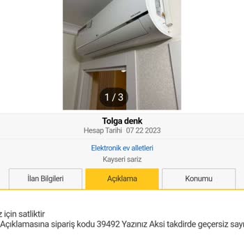 Sahibinden. Com Da Paramın İadesini İstiyorum