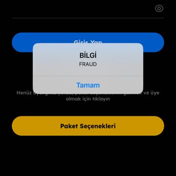 Tod TV Fraud Uyarısı Alıyorum.