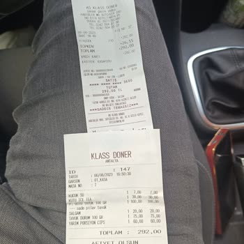 As Klass Döner (Antalya) Sipariş İptalinde Sorun
