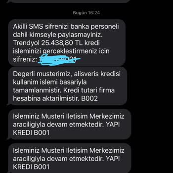 Trendyol Alışveriş Kredisi Mağduriyeti